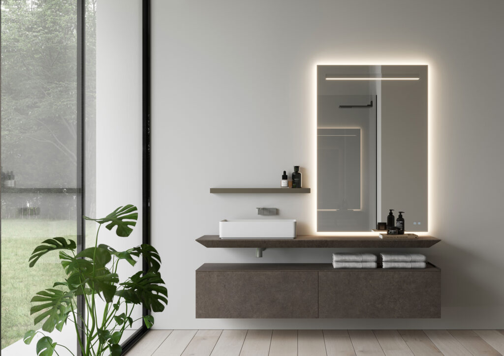 IDEA DOGMA KIT 10 MOBILE DA BAGNO (LACCATO TORTORA OPACO)-DOGMA10