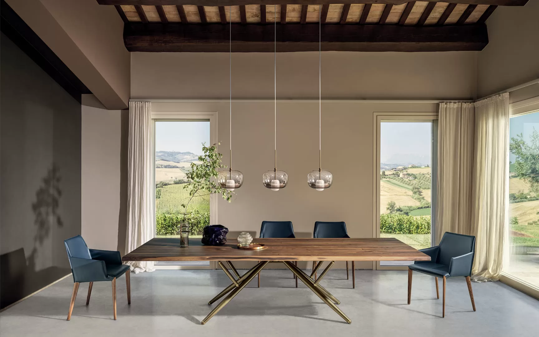 BONTEMPI BRIDGE TAVOLO RETTANGOLARE FISSO 53 44-BRI#5344