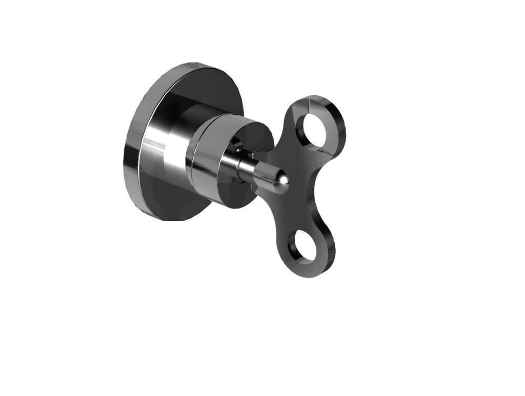 BONGIO ACQUACARICA SOLO PARTI EST Rubinetto incasso 1/2"per inc.09778-63500CROEU