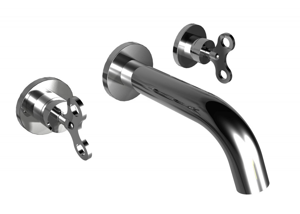 BONGIO ACQUACARICA SOLO PARTI EST Gr lavabo inc.bocca 194 mm su 9768/AC-63540CROEU