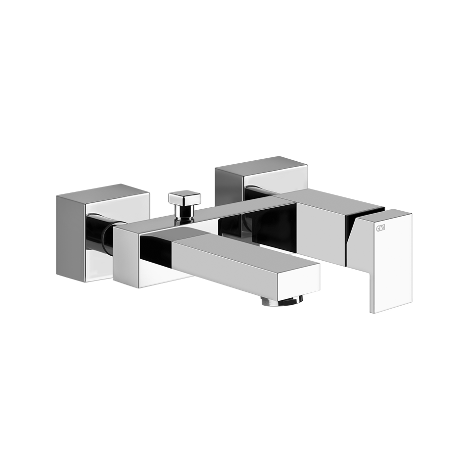 RETTANGOLO Miscelatore Esterno vasca con deviatore automatico bagno/doccia-20013#030