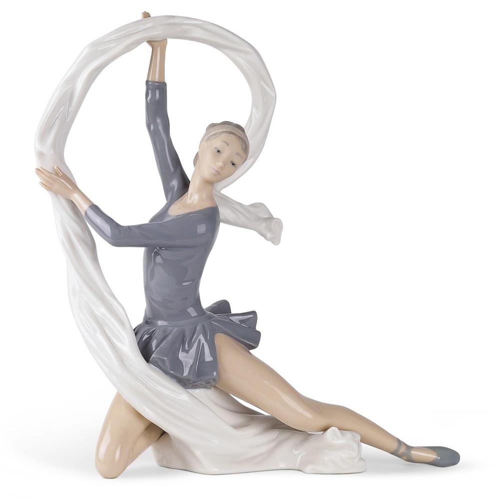 NAO BALLERINA CON VELO GRES