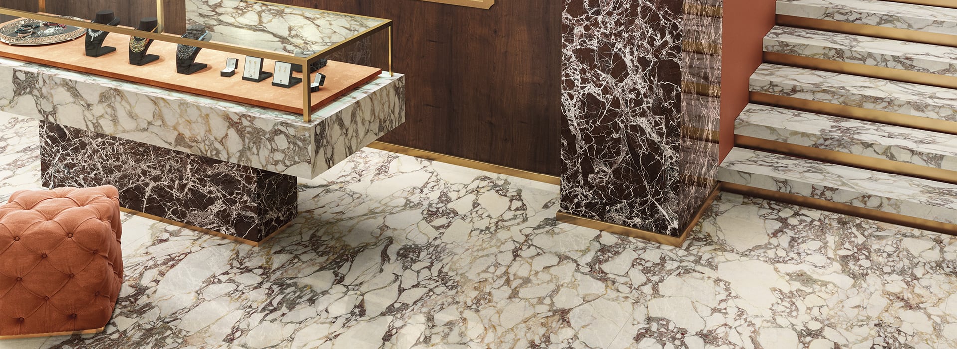 breccia medicea lucidato sq.300X150-L315551MF6