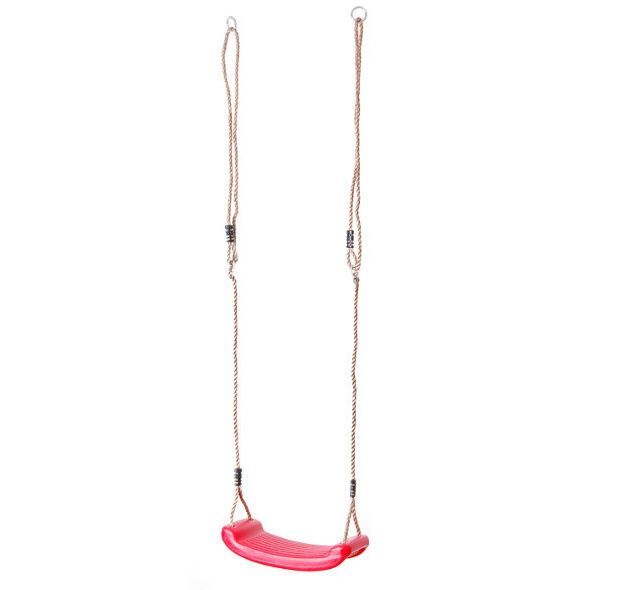 Sedile altalena 01, incl. corda - rosso