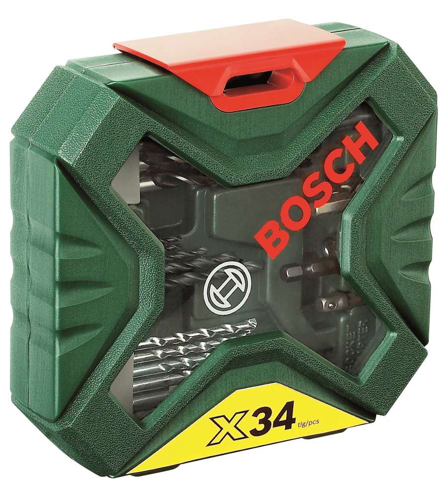 Set 34 accessori foratura e avvitamento