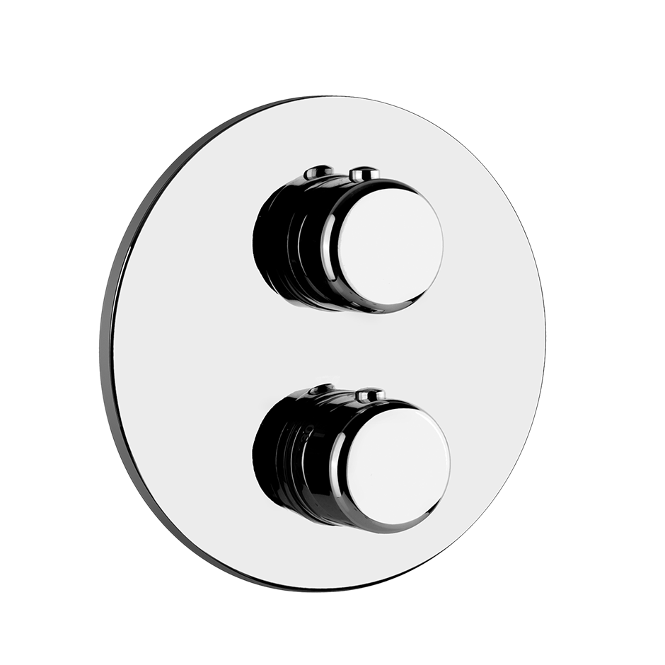 GOCCIA Parte esterna Miscelatore Termostatico Doccia a parete 2 vie-33844#031