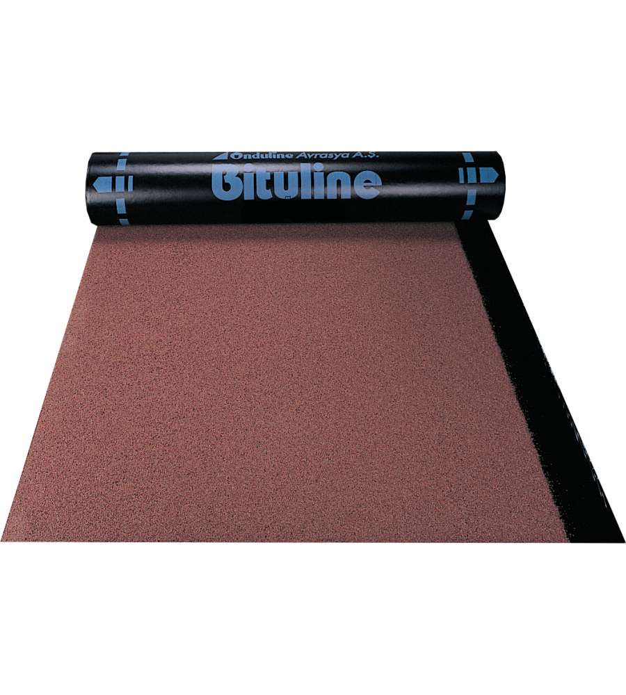 Bituline Membrana Bituminosa Impermeabilizzante - Rosso - 1x5m