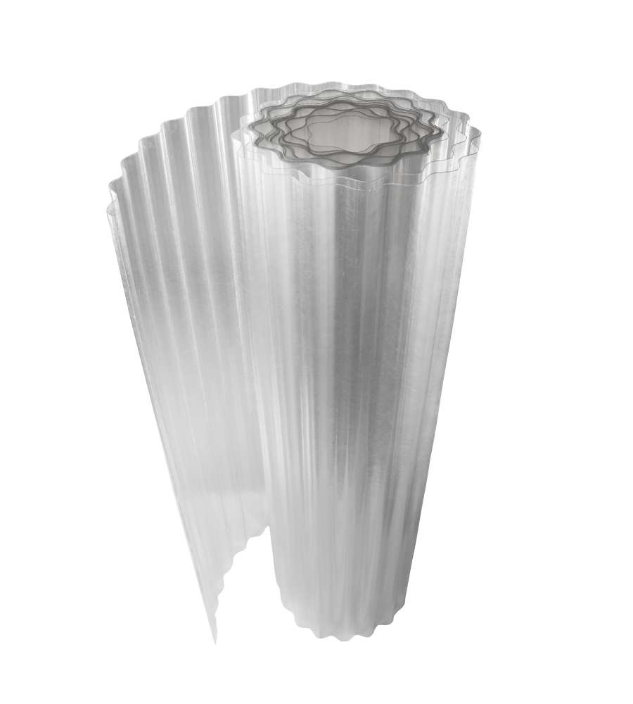 Onduline Rotolo Poliestere Ondulato - Trasparente - 1x5m