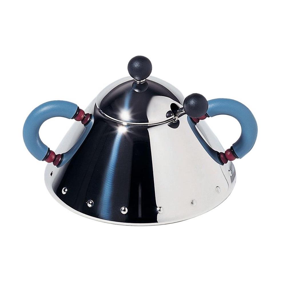 ALESSI							 							ZUCCHERIERA CON CUCCHIAINO