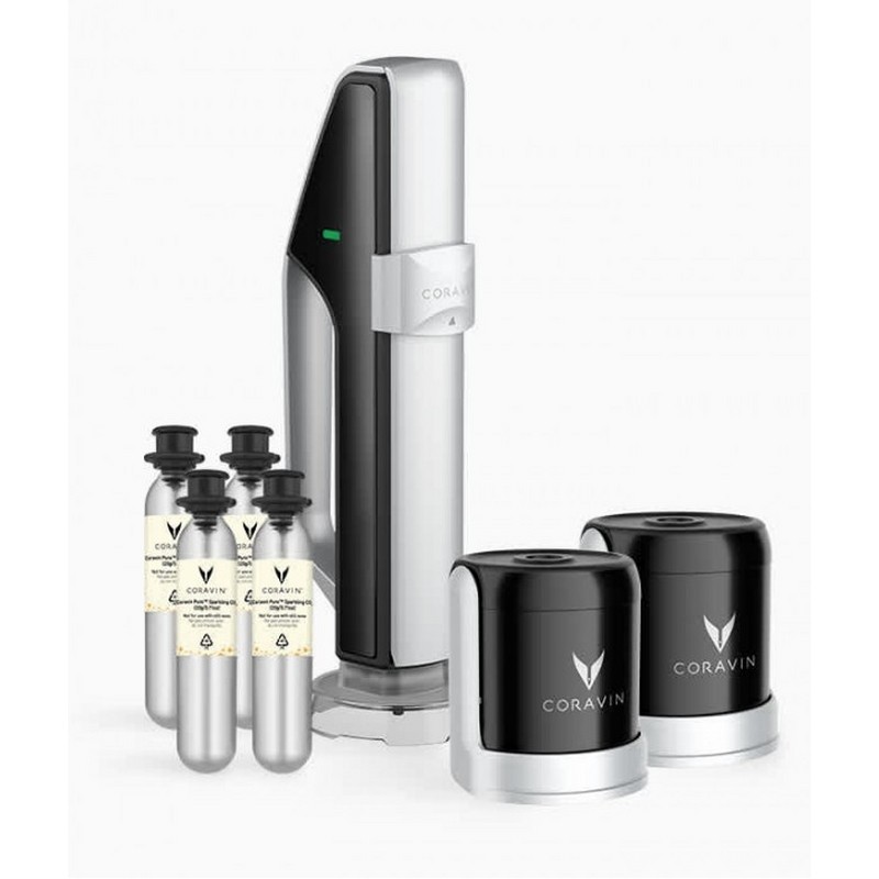 360CORAVIN SISTEMA DI MESCITA SPUMANTE SPARKLING 7 PZ CM. 7,3X8,2X25,5