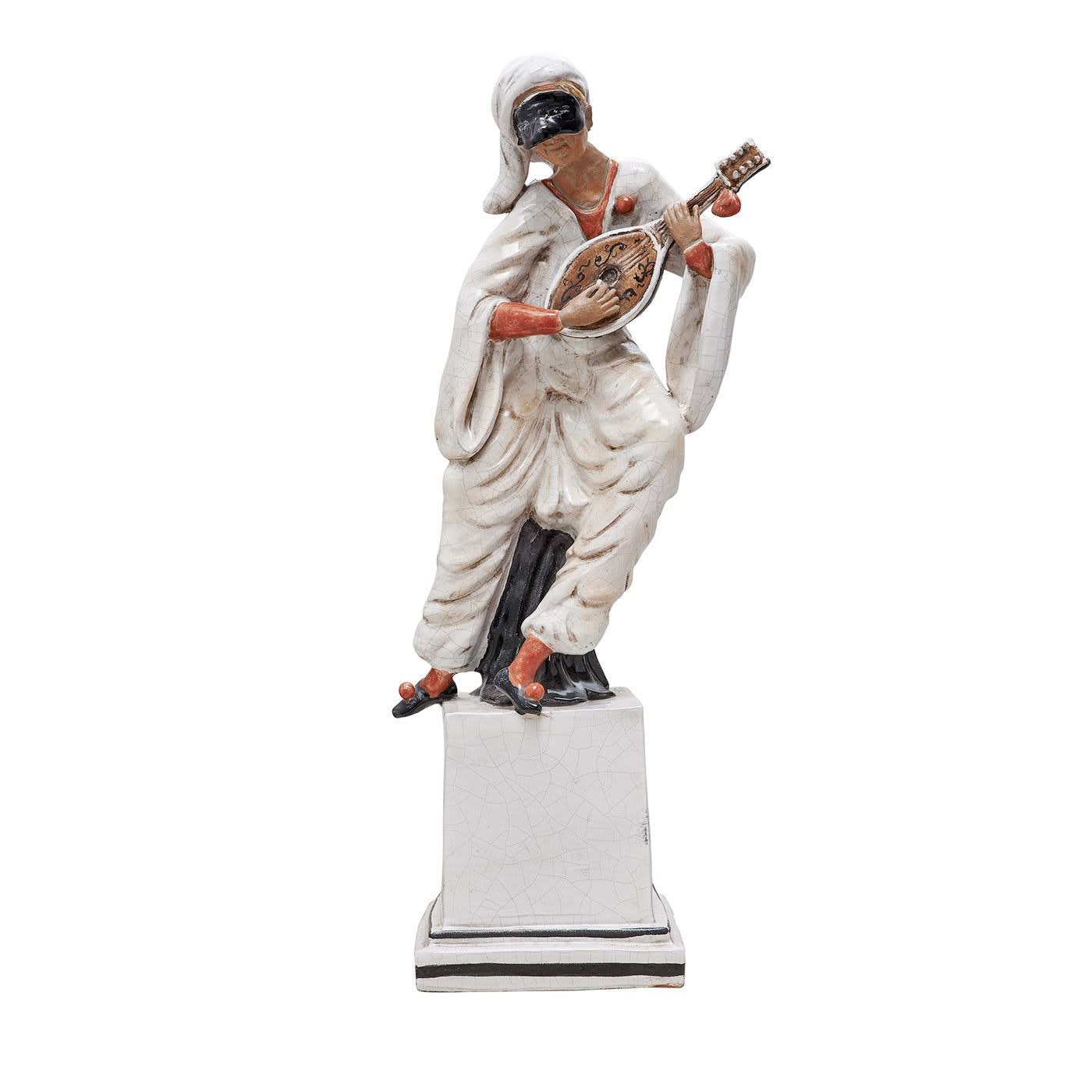 Piccola statua di Pulcinella