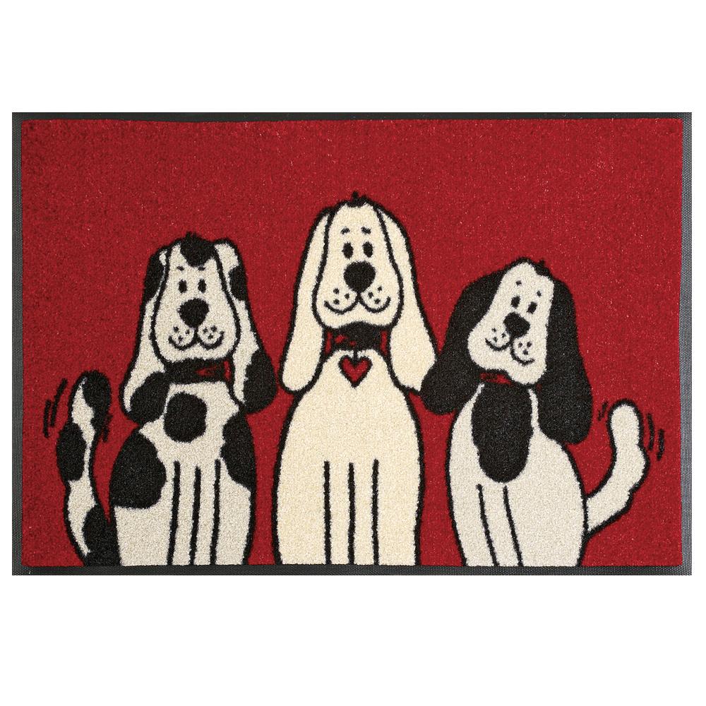 WASH & DRY TAPPETO THREE DOGS