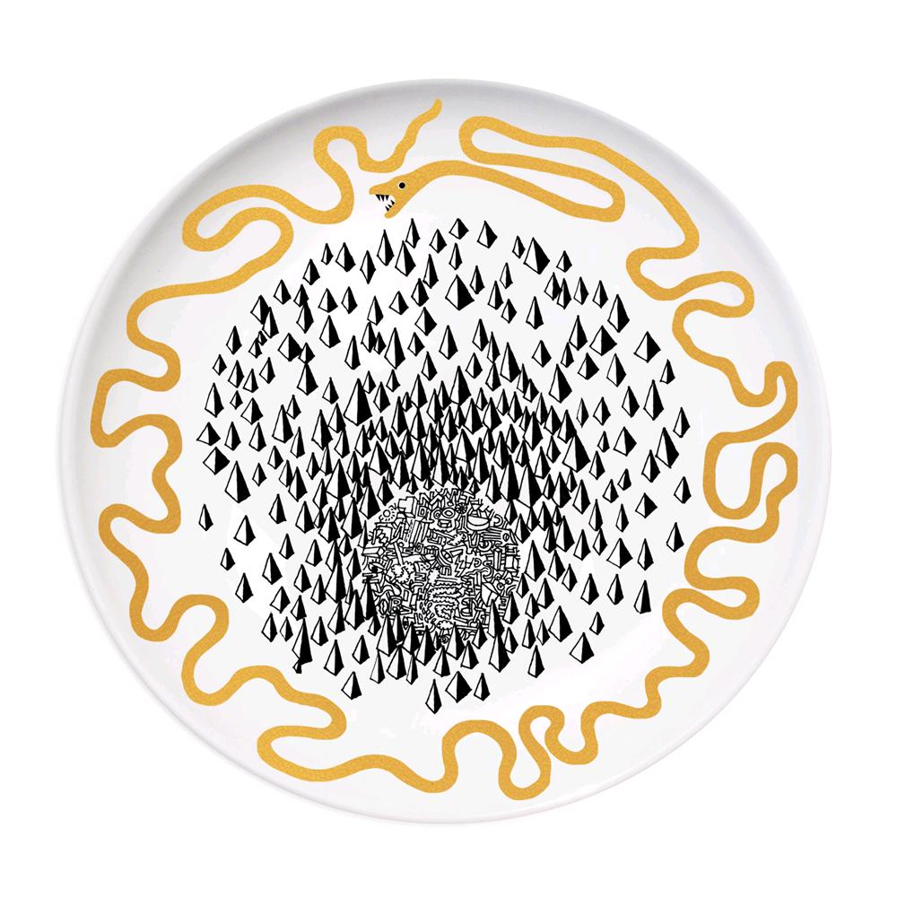 KIASMO							 							PIATTO PARADISE SNIKE