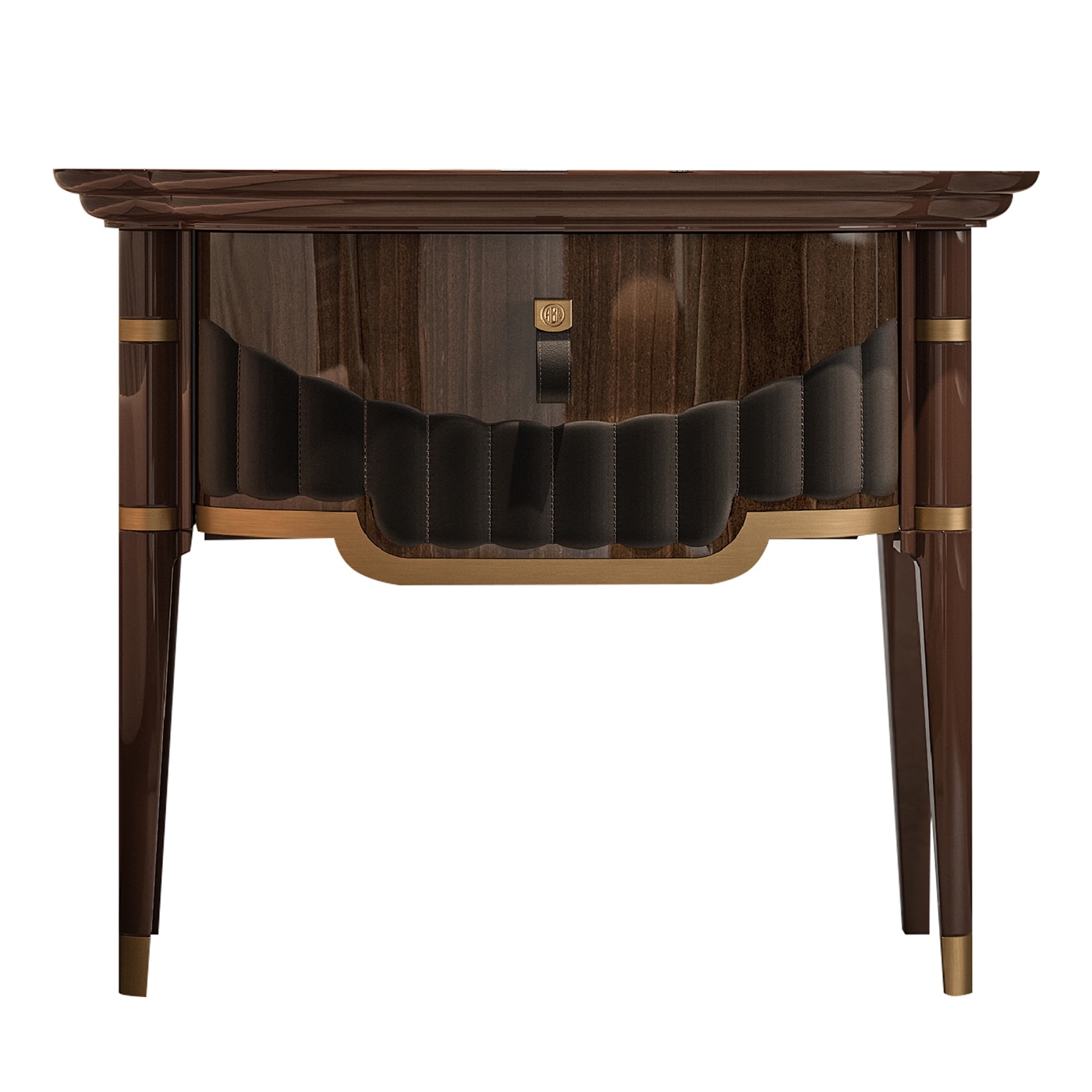 Comodino Fleming marrone scuro