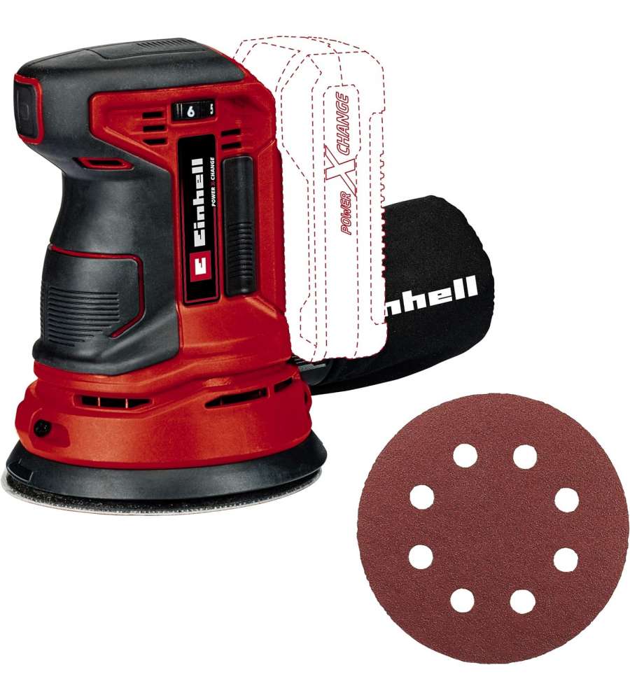 Levigatrice roto orbitale a batteria TE-RS 18 Li-Solo Einhell