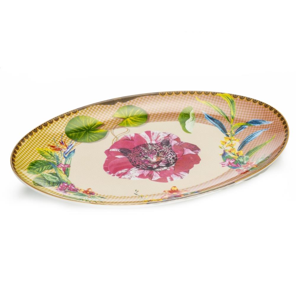 LAMART							 							VASSOIO OVALE ETE SAVAGE