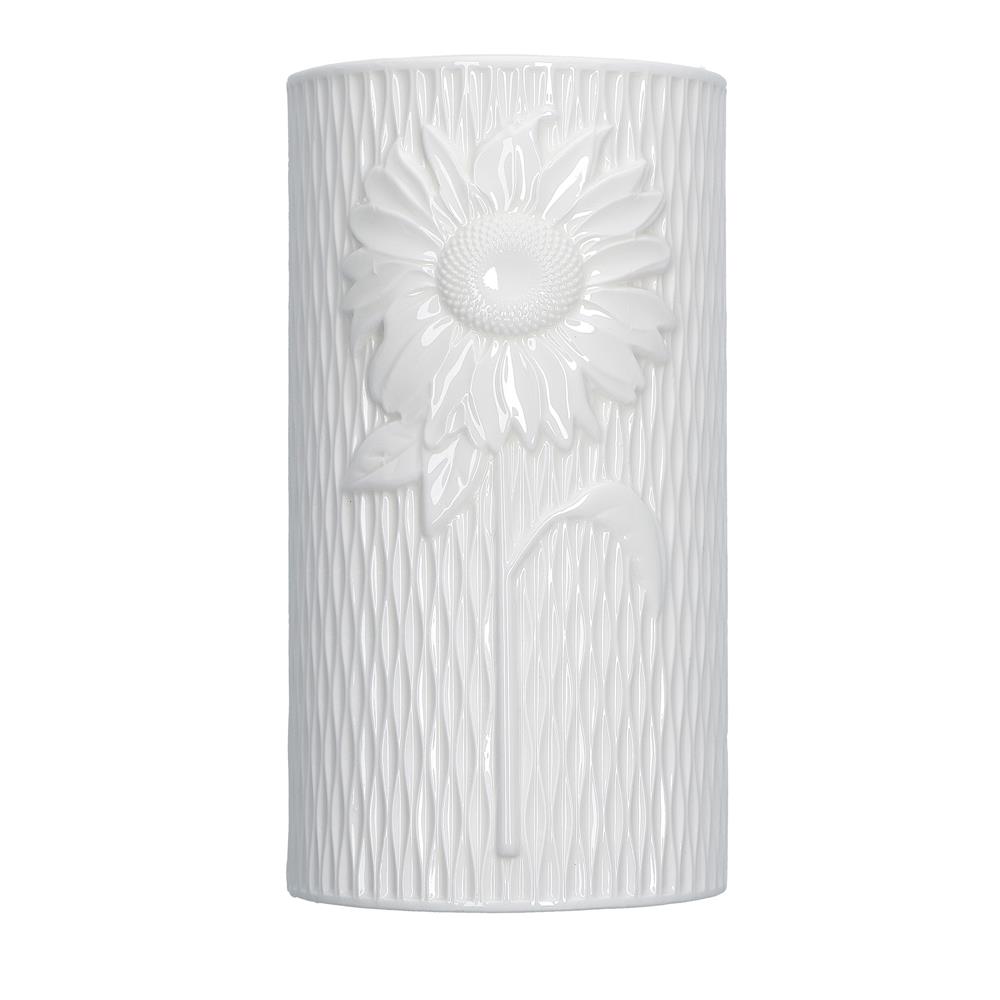 PORCELLANA BIANCA EVAPORATORE GIRASOLE LEOPOLDINA