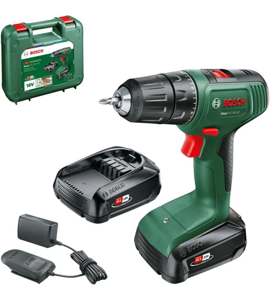 Bosch Trapano Avvitatore Universal Impact 18V - Mandrino 13 mm - 40 Nm
