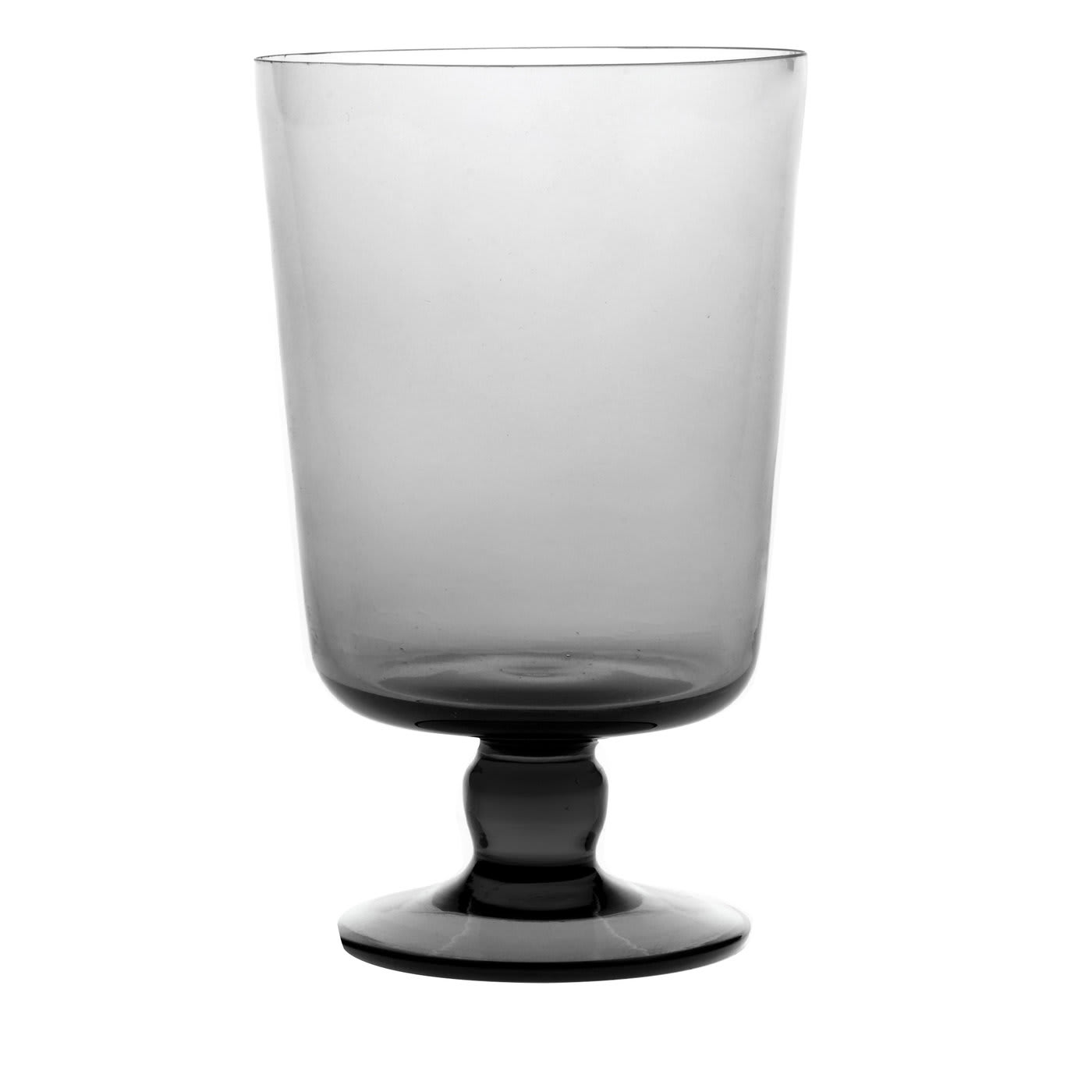 Set di 6 bicchieri a stelo Puro Piombo