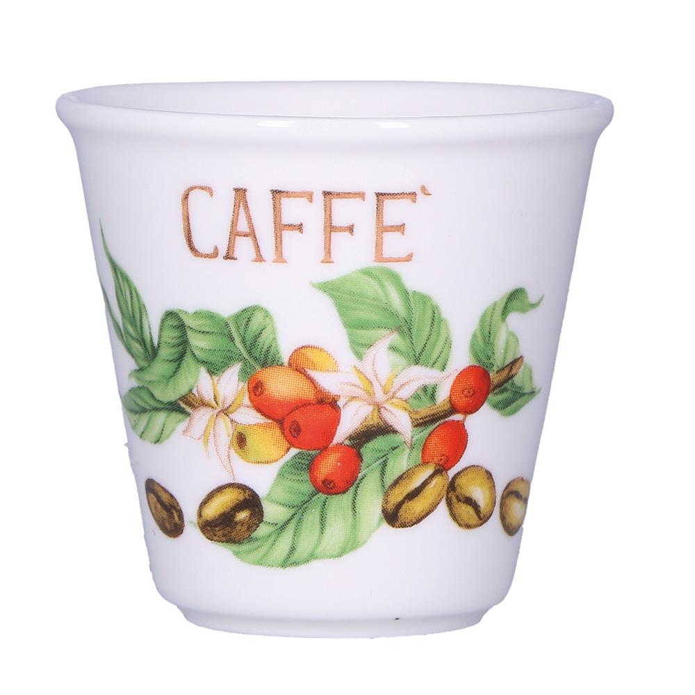 PORCELLANA BIANCA BICCHIERINO CAFFE LIQUORELLI