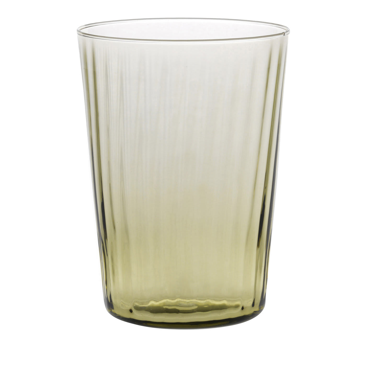 Set di 6 bicchieri alti Plissè Angora