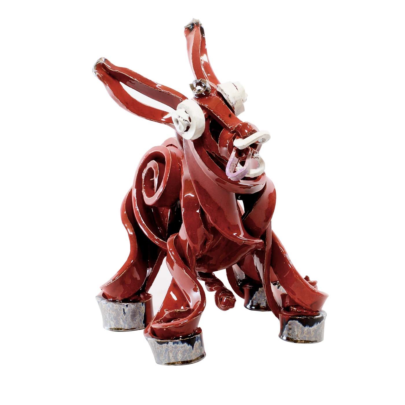 Scultura rossa Ciuccigno