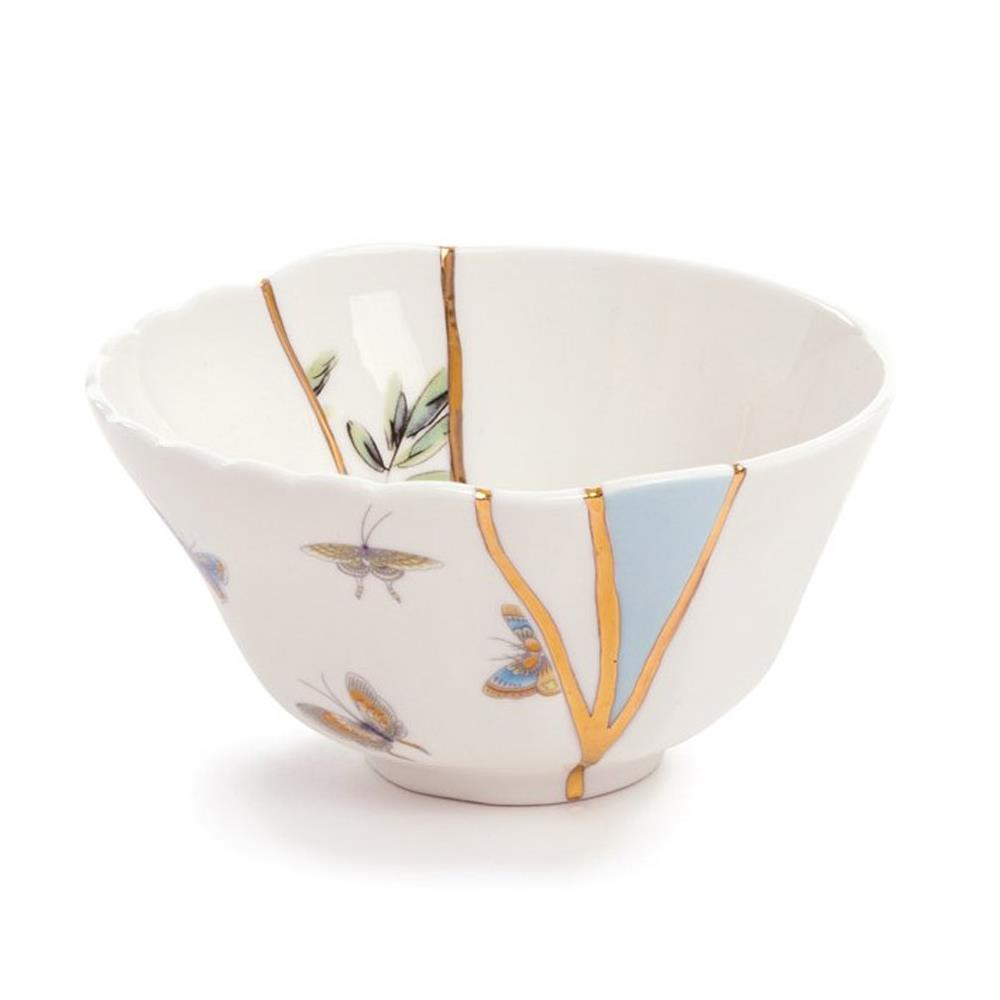 SELETTI CIOTOLA PORTAFRUTTA DECORO N2 KINTSUGI