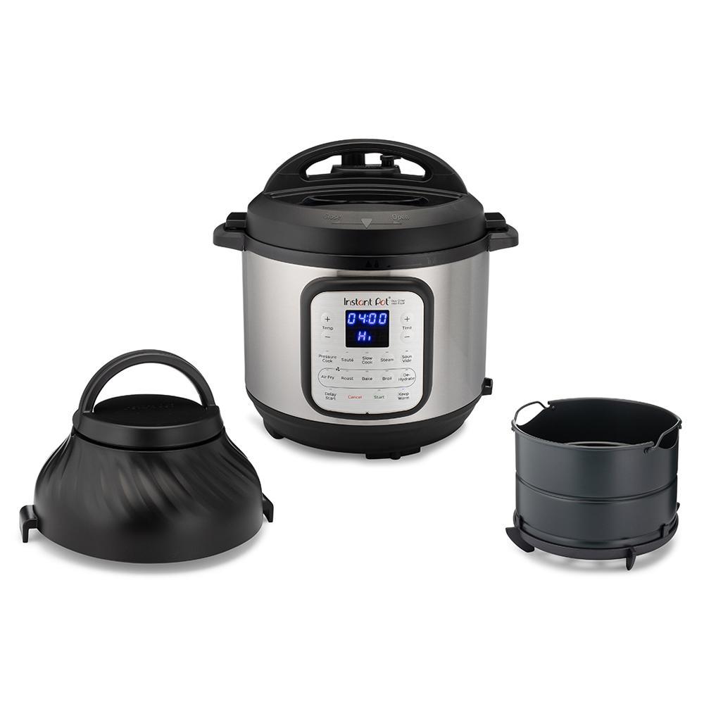 KUNZI							 							INSTANT POT DUO CRISP & AIR FRYER 8L