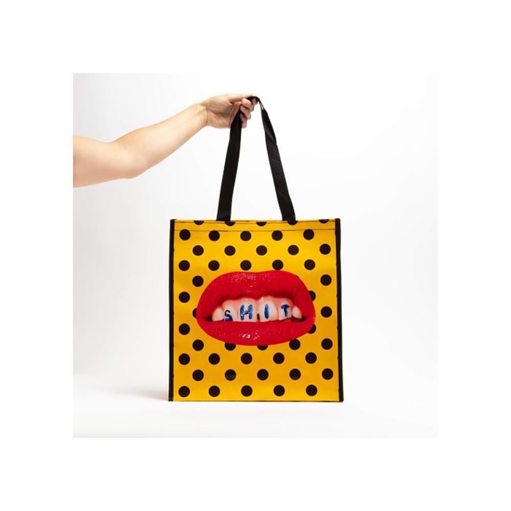 SELETTI SHOPPING BAG SHIT