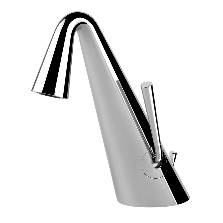 CONO Miscelatore Lavabo con scarico con flessibili di collegamento-45002#030