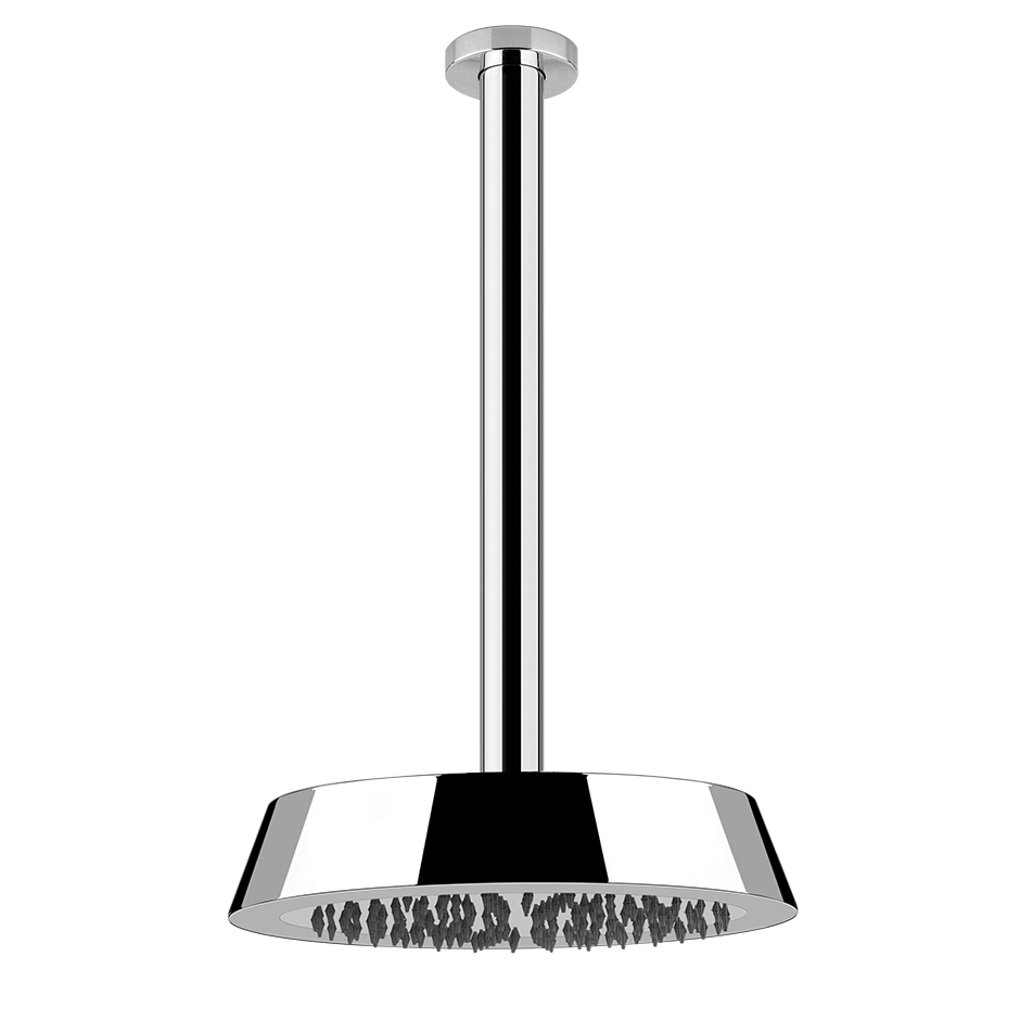 CONO Soffione anticalcare Doccia a soffitto braccio altezza personalizzabile-45150#030