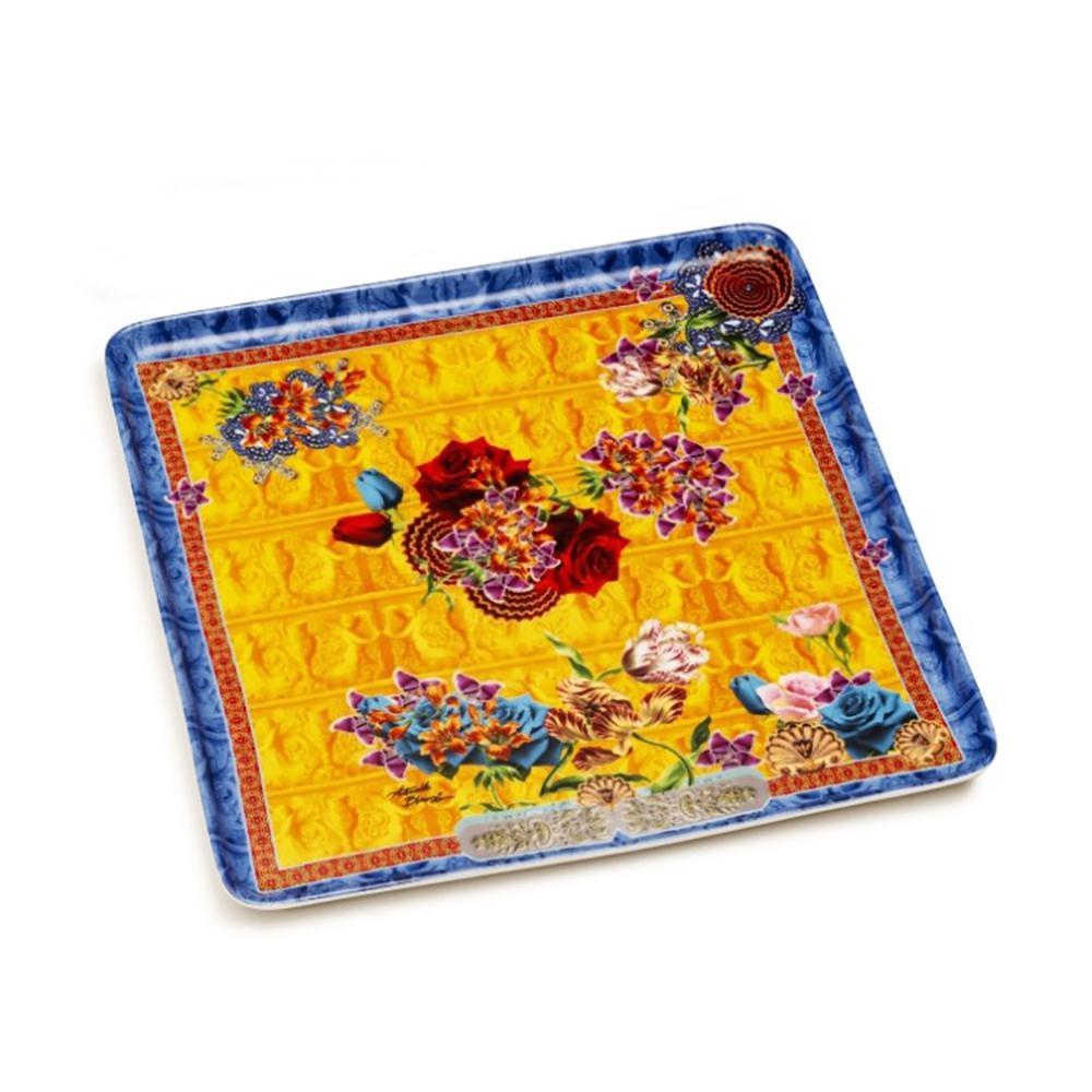 LAMART							 							FOULARD VASSOIO QUADRATO 25x25 CM