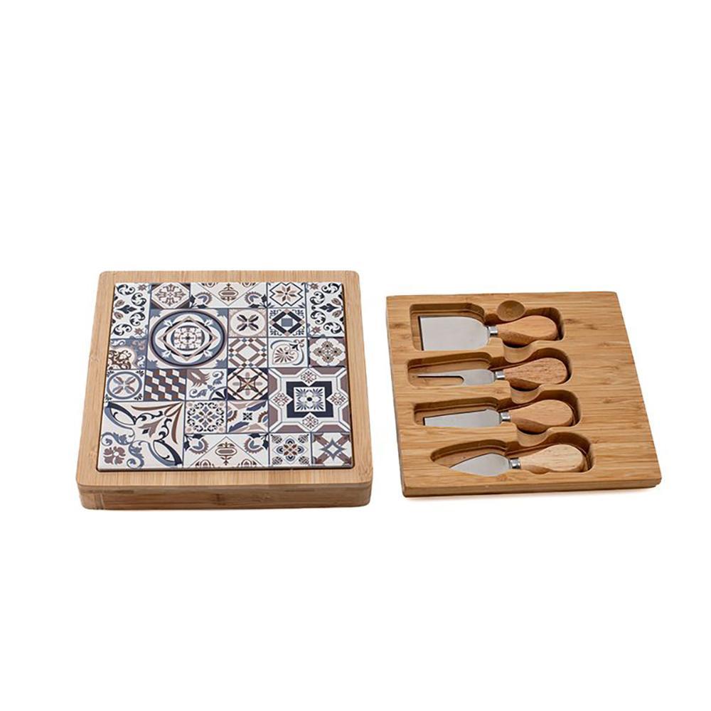 EVVIVA							 							OSTUNI SET TAGLIERE FORMAGGIO