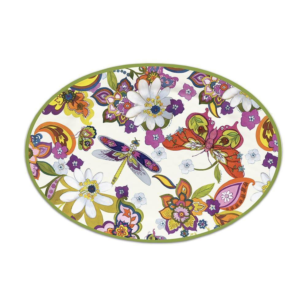 BACI MILANO							 							AMAZZONIA PIATTO A SERVIRE OVALE