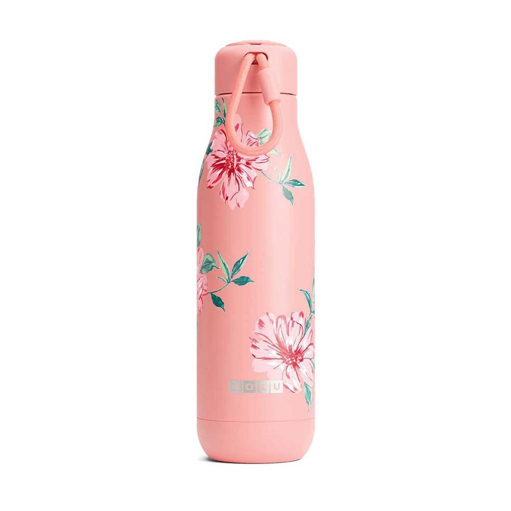 KUNZI							 							STAINLESS STEEL BOTTLE PETALI ROSA