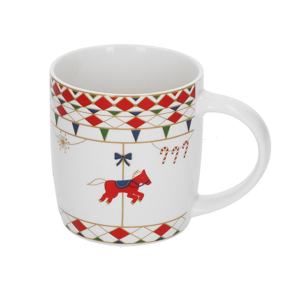 ROSE&TULIPANI XMAS CAROUSEL MUG