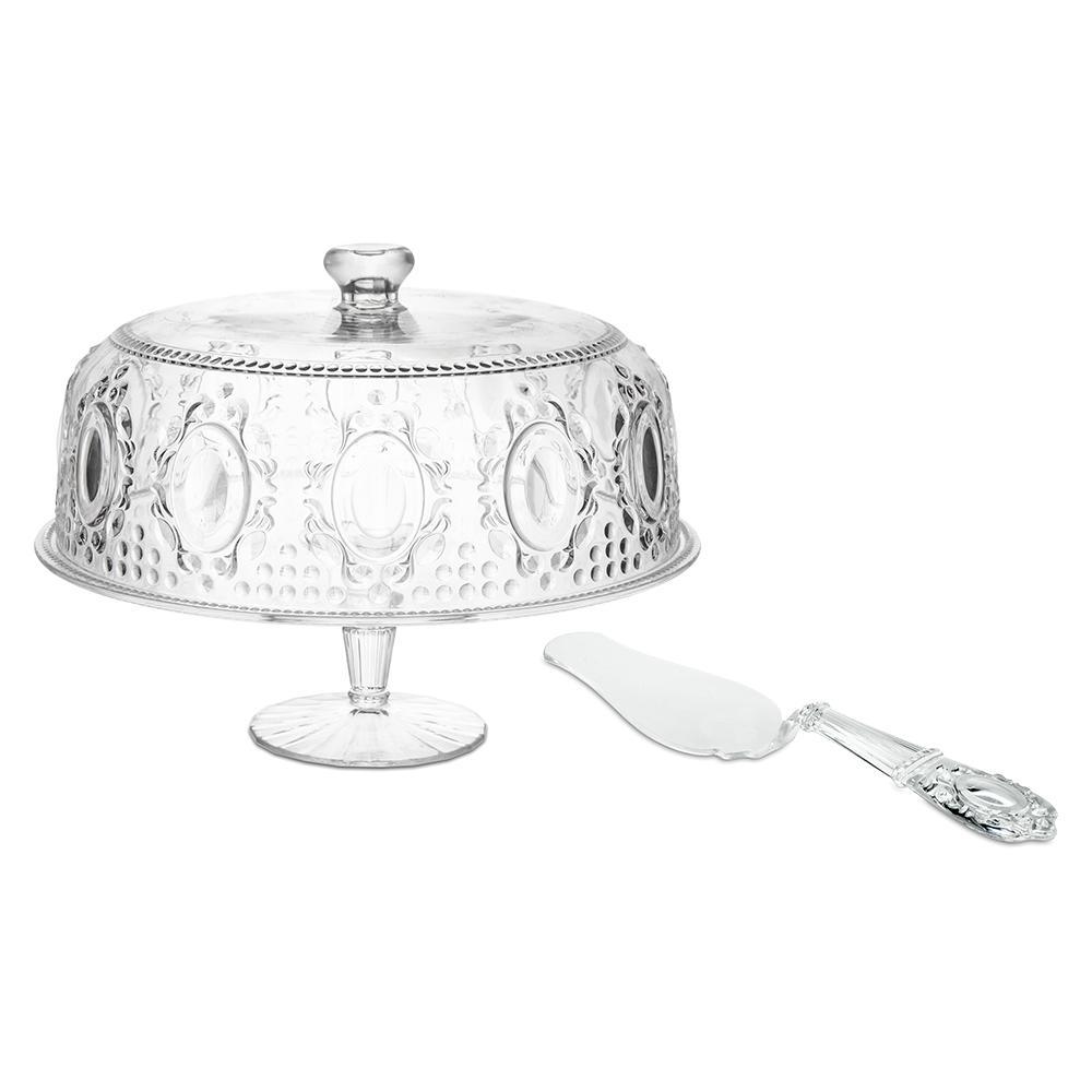 BACI MILANO							 							BAROQUE & ROCK SET ALZATA TORTA E PALETTA