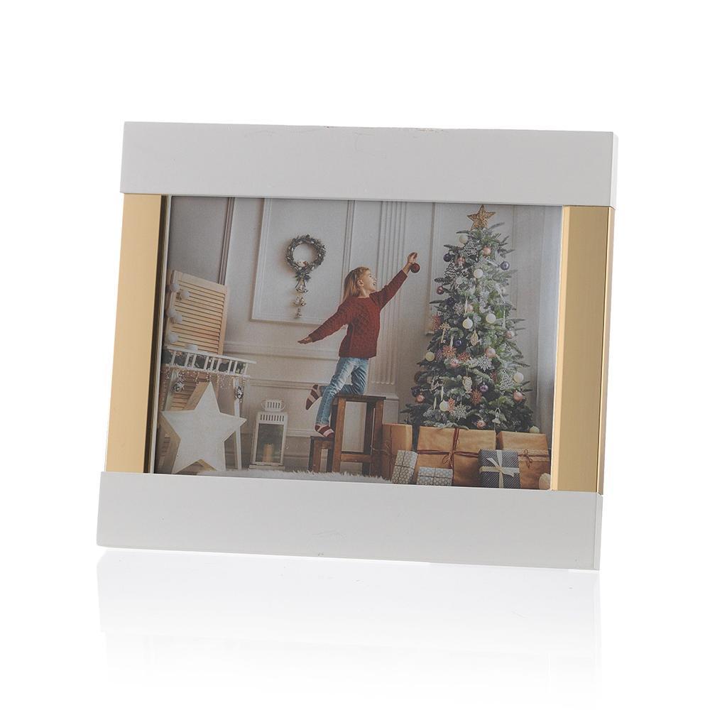 EVVIVA PORTAFOTO LEGNO E METALLO ORO