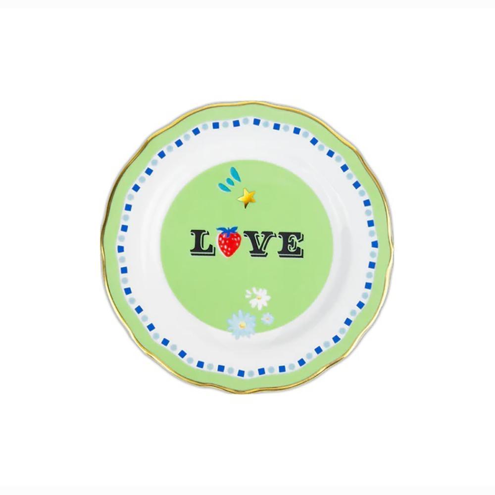 BACI MILANO							 							MAMMA MIA PIATTINO PANE LOVE