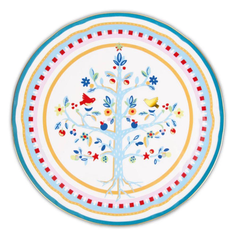 BACI MILANO							 							MAMMA MIA PIATTO TORTA ALBERO DELLA VITA