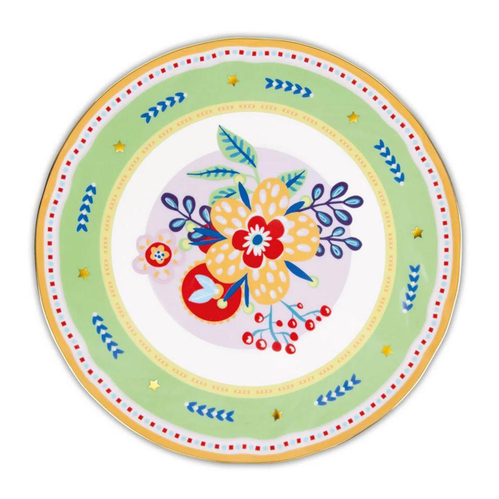 BACI MILANO MAMMA MIA PIATTO TORTA FIORE