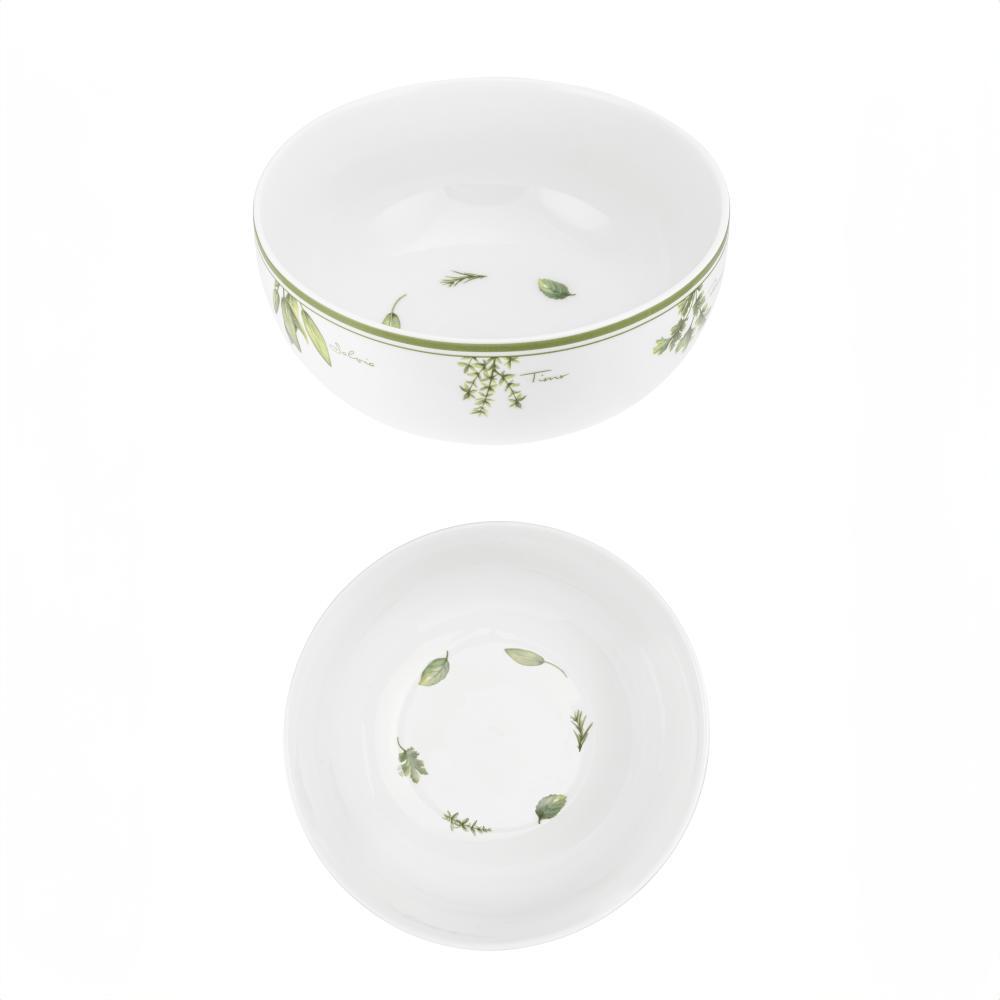 PORCELLANA BIANCA COLTIVIA INSALATIERA