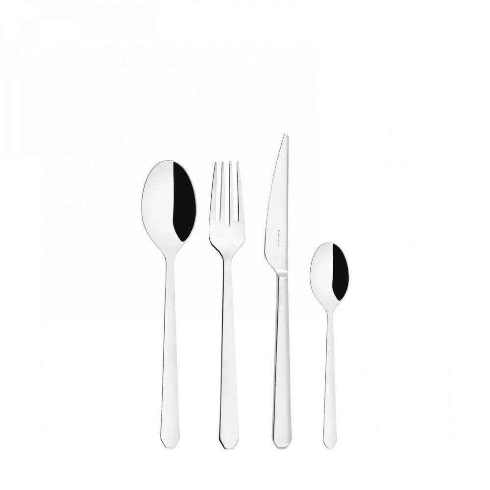 BUGATTI OTTAGONALE SET POSATE 24 PEZZI