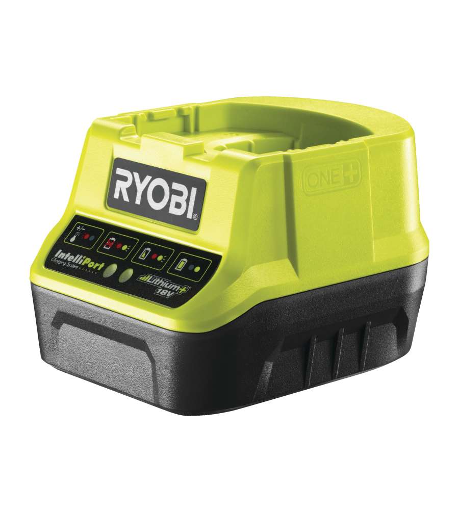 Ryobi Caricabatterie Rapido 18V ONE+ - Compatibile 2.0Ah - Compatto e Veloce