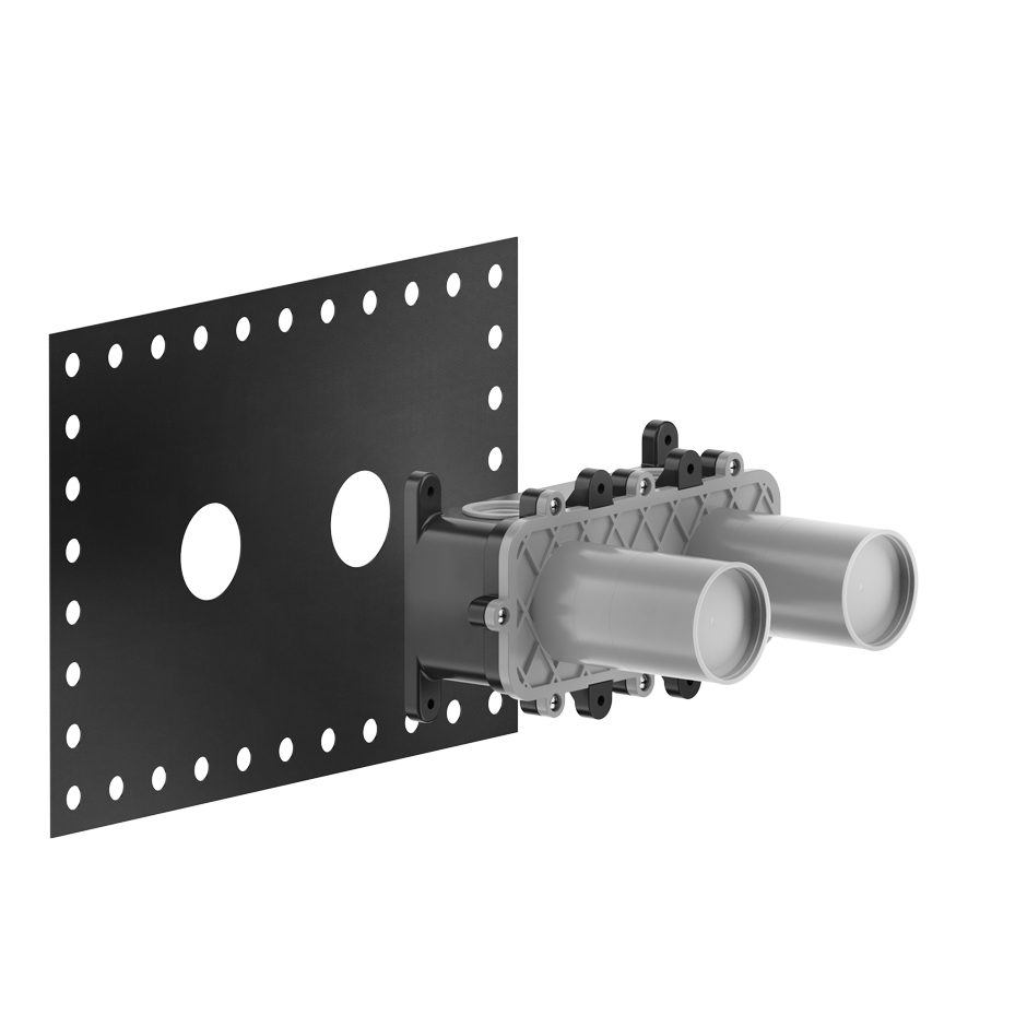 Parte incasso per miscelatore con bocca.-54198#239