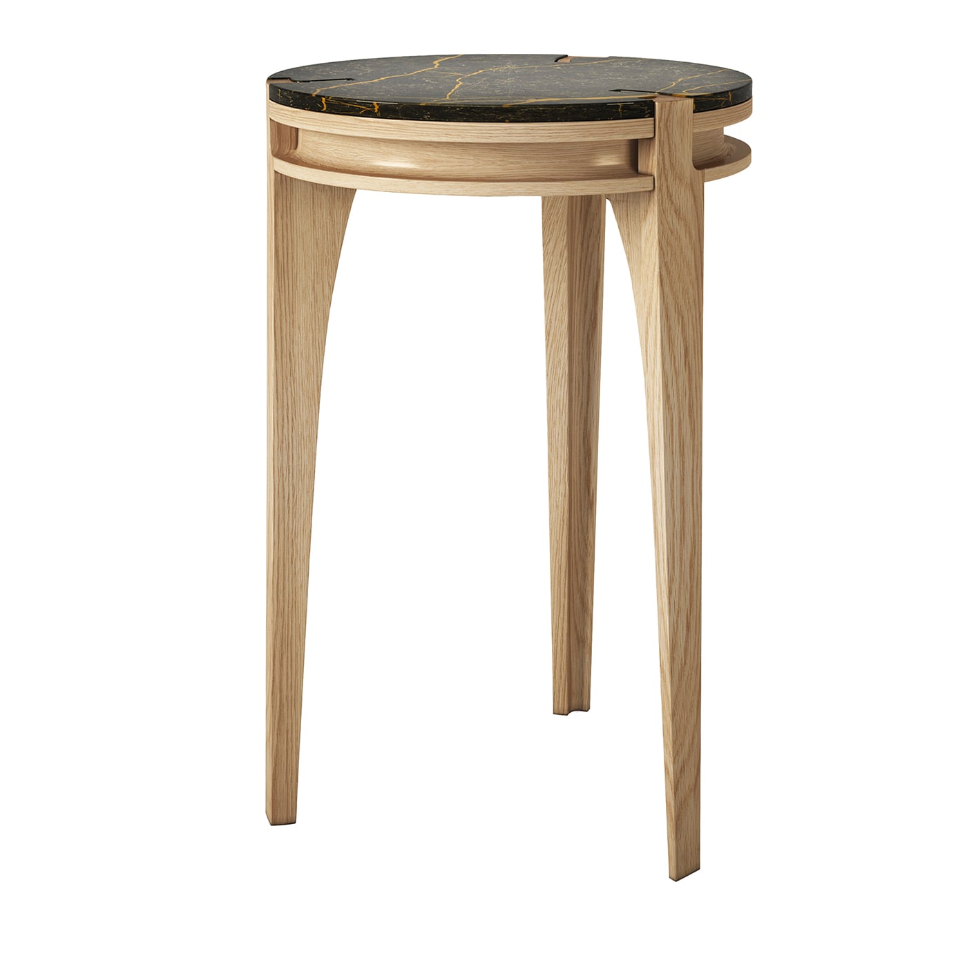 Tavolino Saint Laurent in frassino e noir