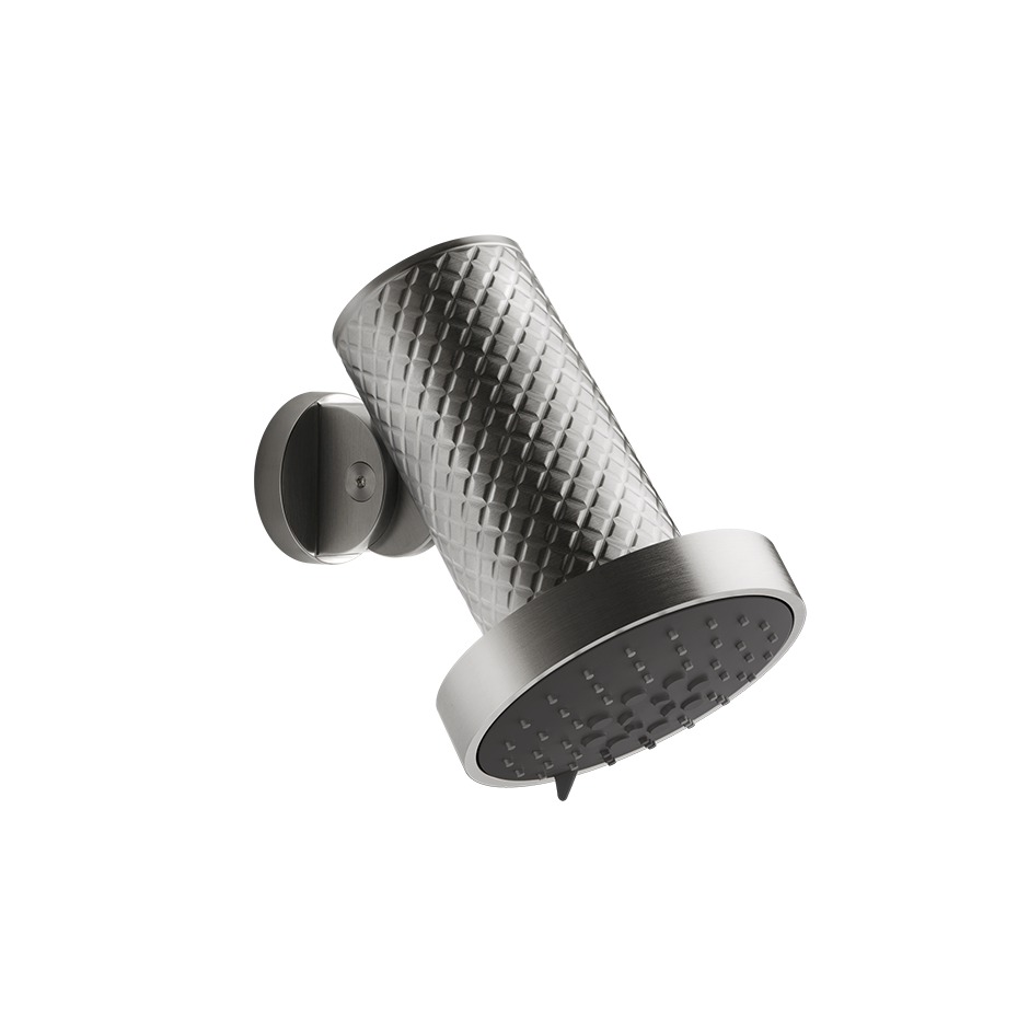 Soffione anticalcare a parete orientabile INTRECCIO. Funzione PIOGGIA/SPRAY/MASSAGGIO-57251#727