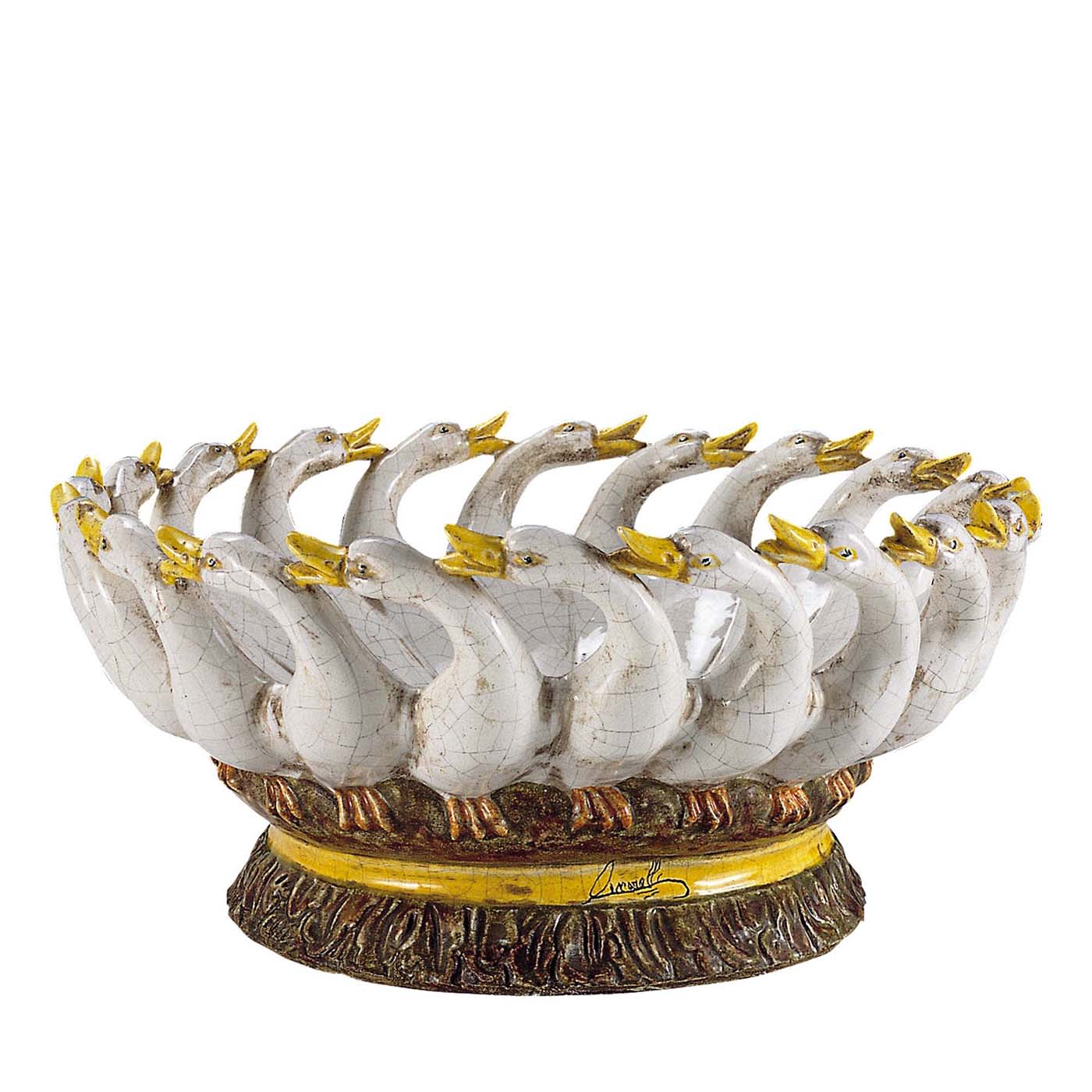 Centrotavola con anatre