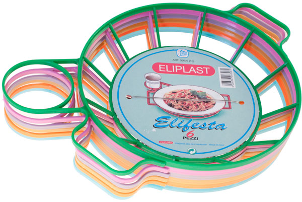 6 Portapiatto E Bicchiere
