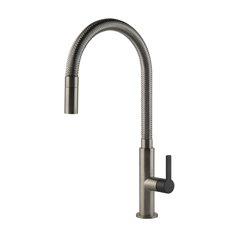 MESH Miscelatore Monocomando girevole con doccetta monogetto-60003#149